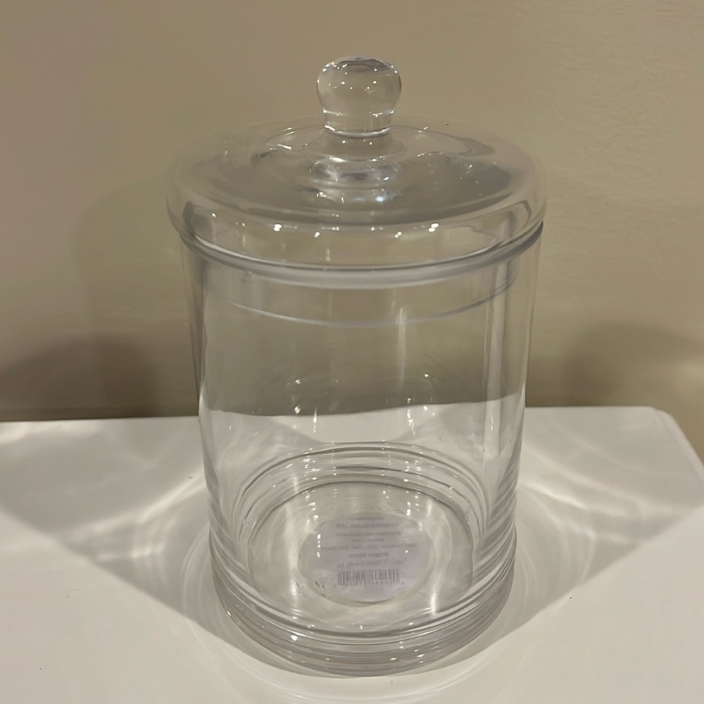 Threshold Covered glass jar